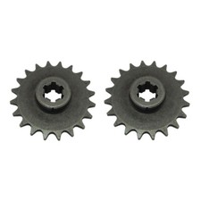 T8F 20T Front Clutch Drum Gear Box Pinion Chain Sprocket For 47cc 49cc Mini Moto