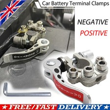 2 X Car Battery Terminals Connectors Clamp Quick Release Adjust Disconnect Tool