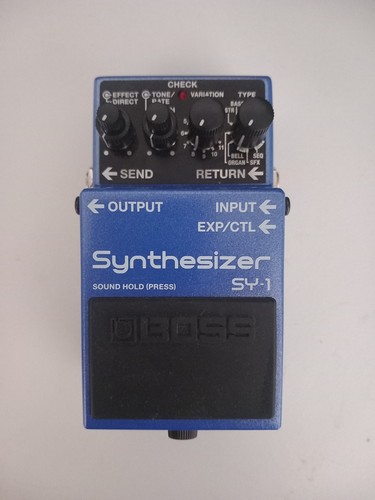 Boss synthesizer guitar - sy-1,