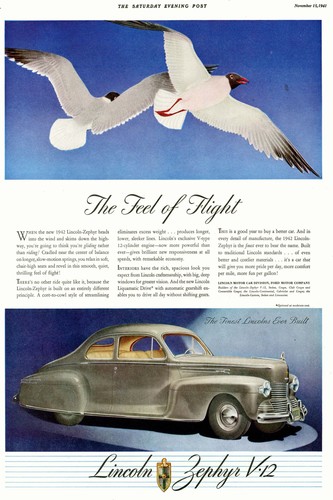 Vintage 1941 lincoln - vintage,