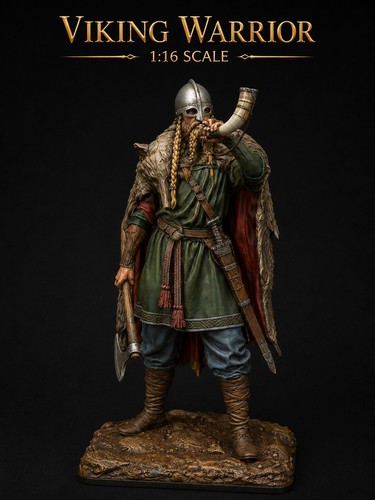 Scale dark age viking - 1:16,