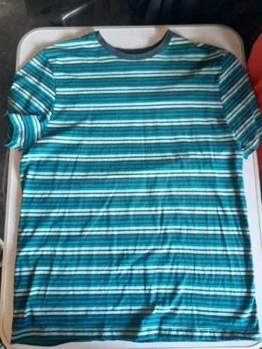 Mens blue striped shirt - mens,