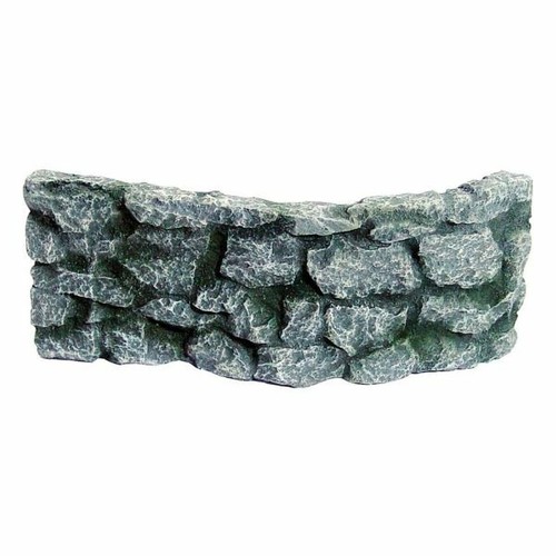 Aquarium ornament stone fence - ornament,
