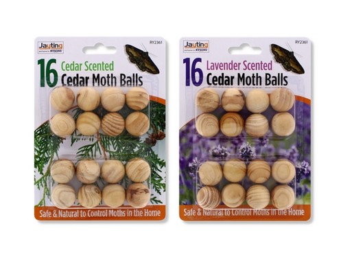 16pcs wood moth balls - moth,
