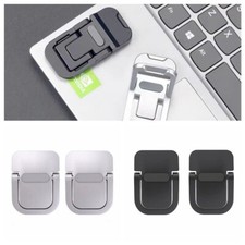 2Pcs for Desk Computer Keyboard Stand Riser Aluminum Mini Portable Laptop Stand
