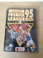 1995 Merlin Premier League Football Sticker Album. Complete. Plastic Folder. VGC