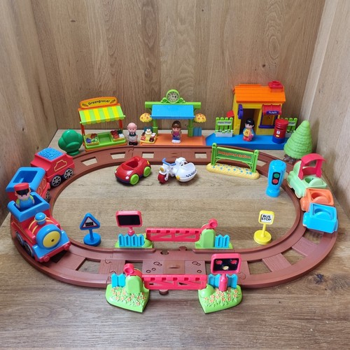 Elc happyland village train - village,