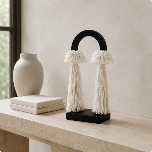 Tassel hoop decor minimalist - decor,