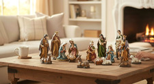 Large Nativity Set 11 Piece