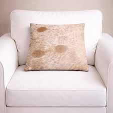 100% Natural Cowhide Pillow
