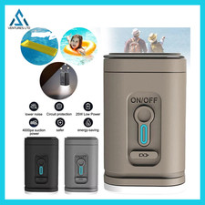 Mini Electric Air Pump USB Rechargeable Inflate Deflate Camping Bed Mattress New