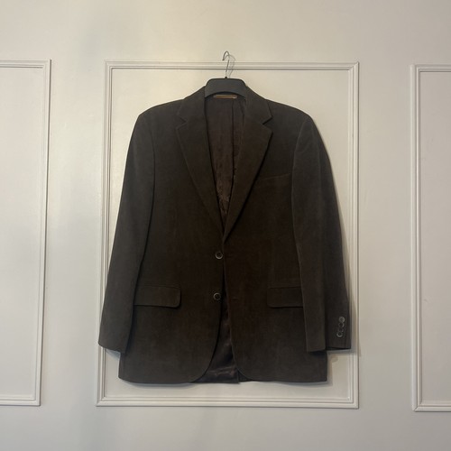 42r brown herringbone single - 42r,