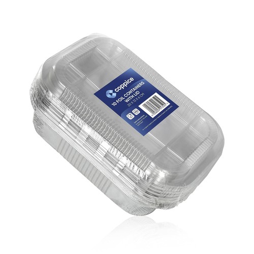 Aluminium foil tray - tray, lid