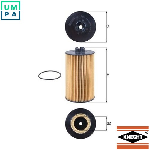 Oil filter 161d - filter, for