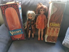 Beautiful Crissy Doll 1969 and crissys cousin velvet