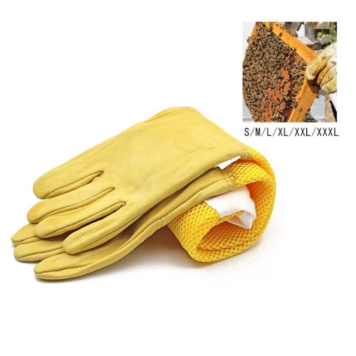 Ventilated beekeeper gloves - ventilated,