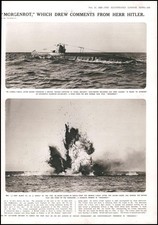 1933 GERMANY Morgenrot Herr Hitler U-Boat Q Ship British Cruiser (83)