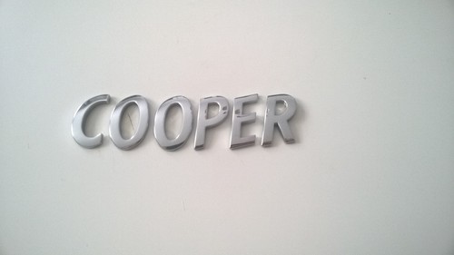 Genuine mini cooper badge - genuine,