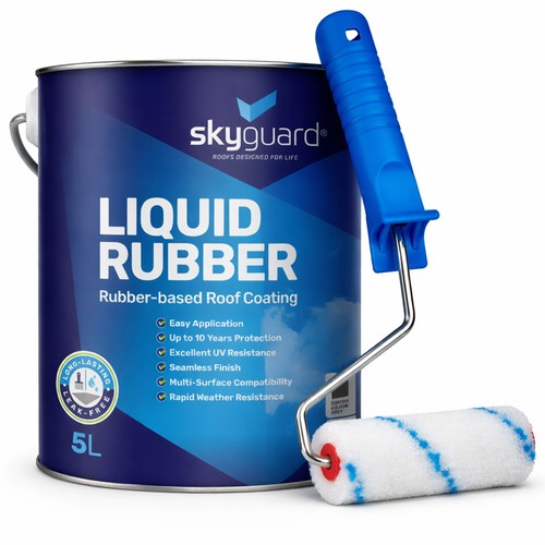 Liquid rubber roof coating - liquid,
