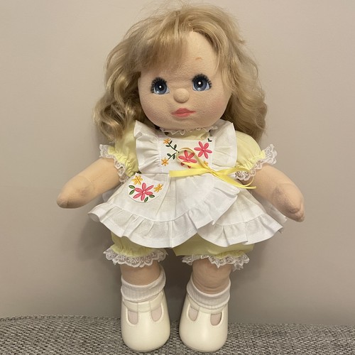Child doll replica yellow - my,