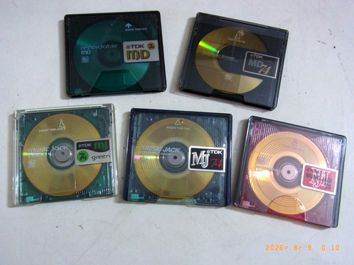 Tdk minutes minidisc - 74,