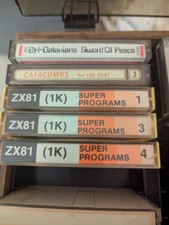 ZX81 Cassettes Bundle Of 5