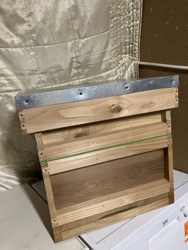 National beehive with frames - national,