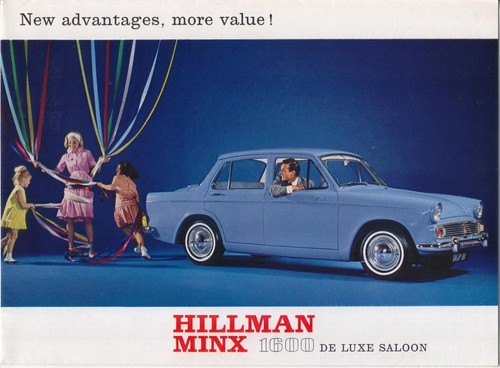Hillman minx 1600 luxe - hillman,