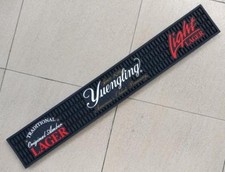 YUENGLING LAGER BEER RAIL BAR MAT RUBBER RUNNER COASTER 23"x 3.5" NEW