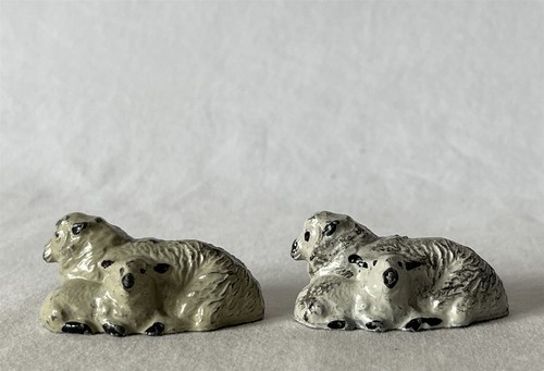 Vintage painted lead toy - painted,
