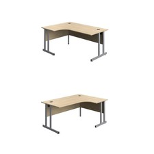 Slimline corner office desk - slimline,