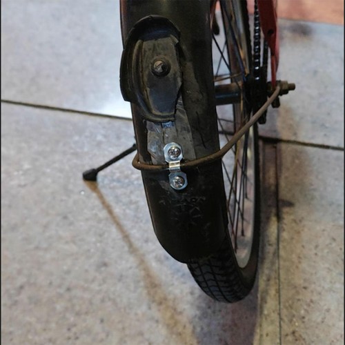 Set bicycle mudguard - set, leg
