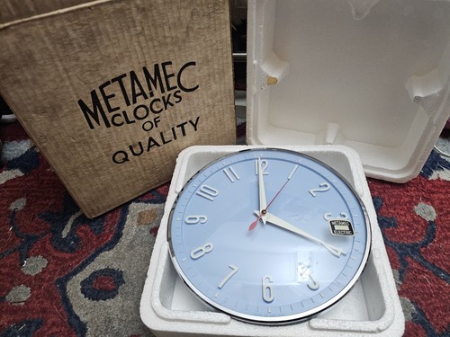 Nos vintage metamec - metamec, clock