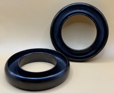 Two Vintage Dicker Ware Sussex Pottery Posy Rings