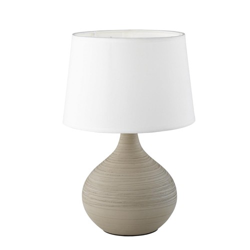 Martin cappucino table lamp - cappucino,