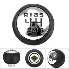 6 Speed Gear Stick Shift Knob ABS Fits Peugeot 307 308 407 3008 5008 807