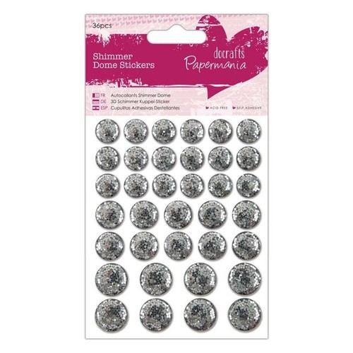 Papermania silver shimmer - papermania,