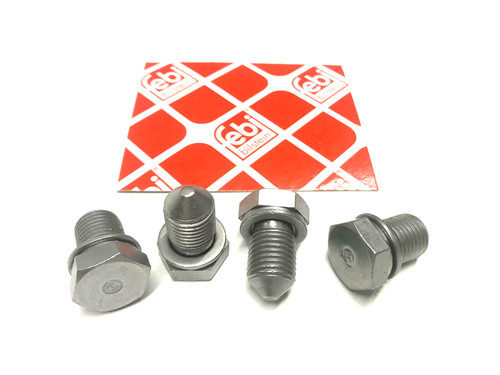 Febi oil sump plug - 4x,