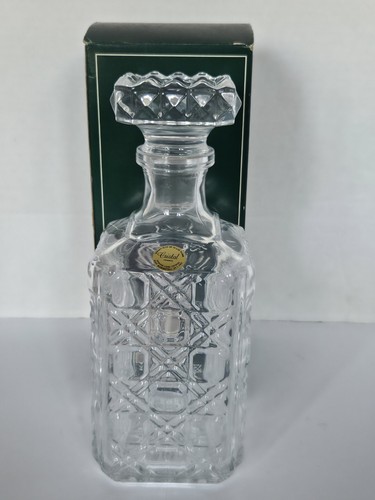 French lead crystal decanter - ,