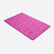 Pink Polka Dot Kids Rug