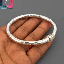 Hammered Sterling Silver