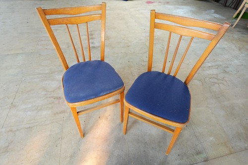 Set vintage 1950 s blue - set,