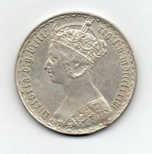 1886 Florin Victoria 'Gothic'