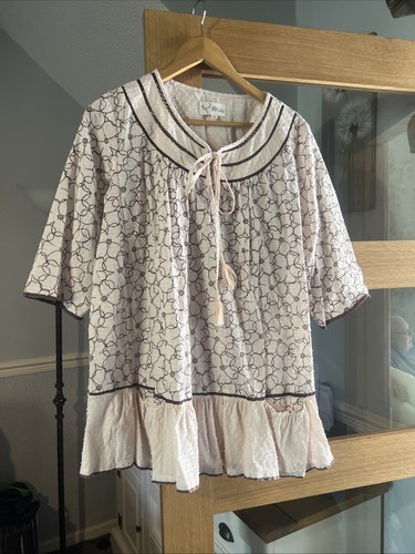 Ladies cottage core frill - ladies,