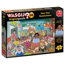 Jumbo Wasgij Original 36 New Years Resolutions 1000 Piece Jigsaw Puzzle 25000