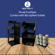REEF-PRINT Media / Algae Baskets (Chamber 1 & 2) for Fluval Evo 52L & Spec 60L