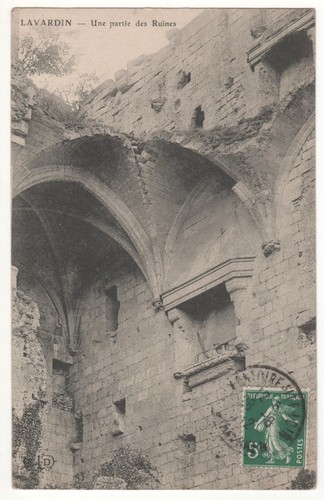 Old postcard lavardin - old,