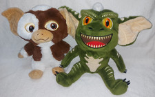 9"  seated plush Gremlins Gizmo & Stripe collectable toys by Jugavi