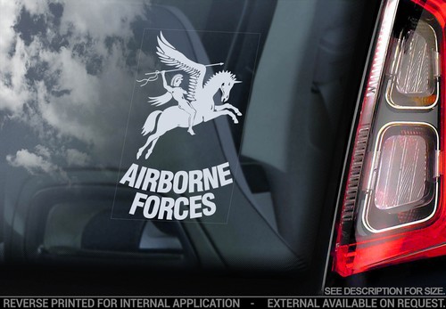 Airborne forces car window - -,