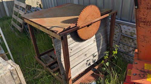 7hp firewood saw mounted - 7hp,